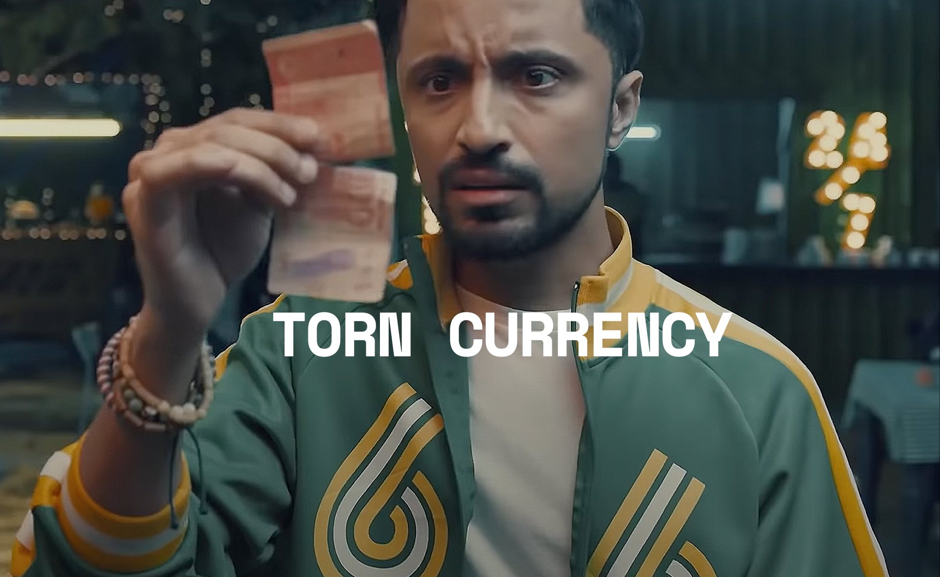 TORN CURRENCY NOTE